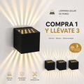 Lampada Solar de Pared Decorativa - Compre 1 y leve 3